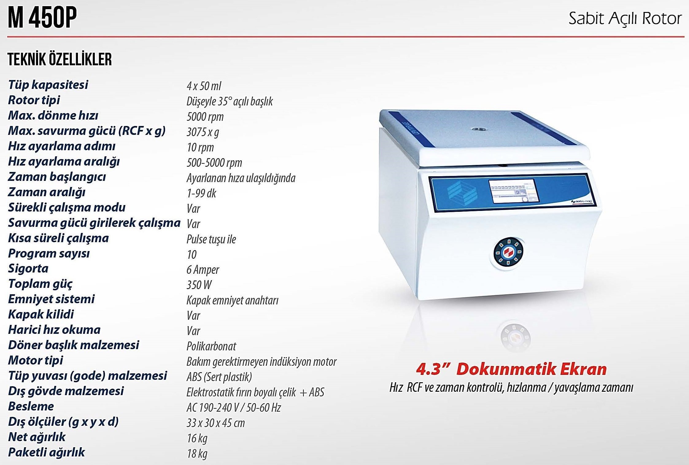 M450P elektromag